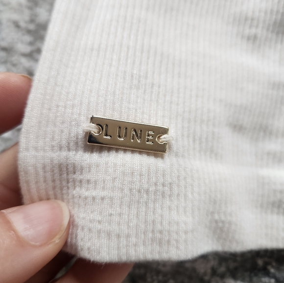 NWT Lune Active Maia Soft Ribbed Tank Top Off White Size XS - Picture 8 of 10